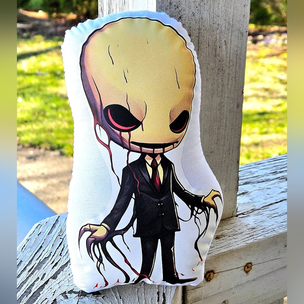 Slender Man Horror Pillow Pal. New.